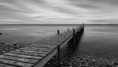 Pier an der dänischen Ostseeküste