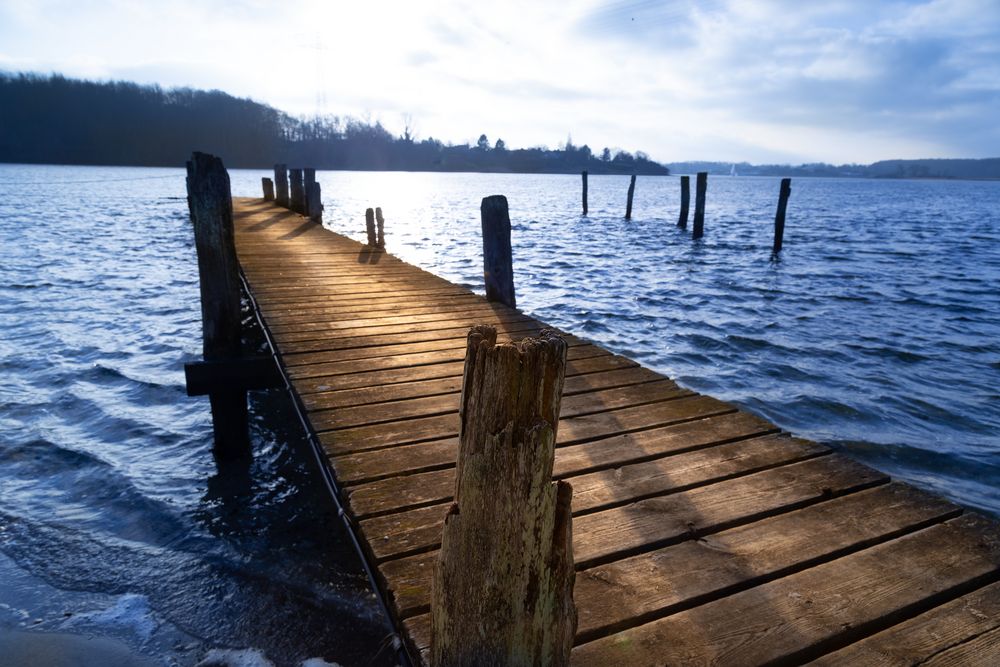 Pier an der Schlei