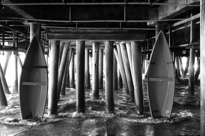 Pier in California