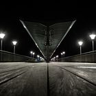 Pier in der Nacht