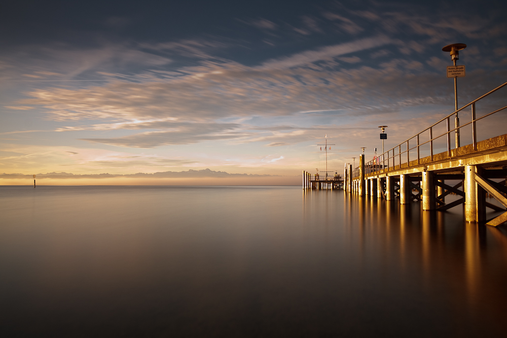 Pier in Hagnau am Bodensee