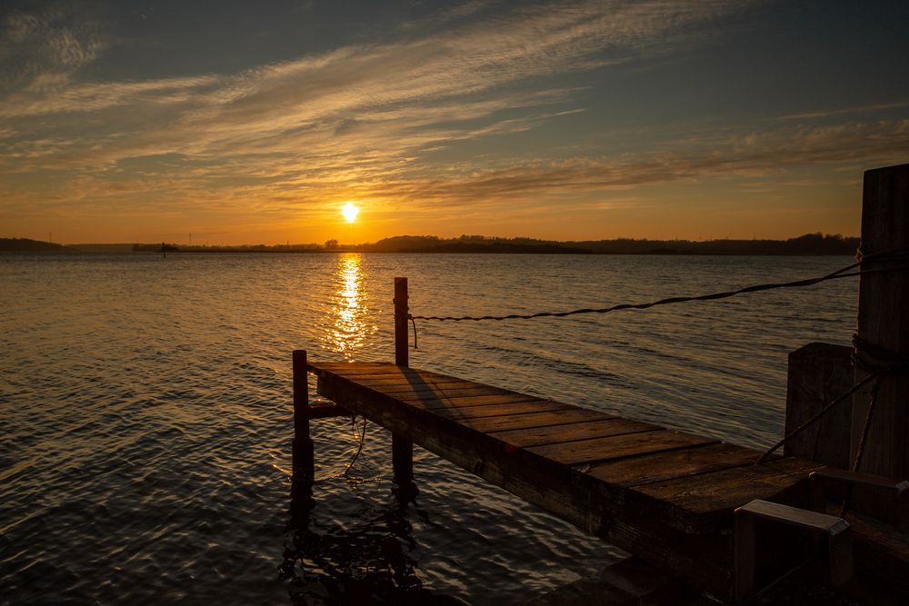 Pier in Maasholm