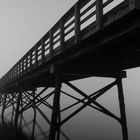 Pier in the clouds