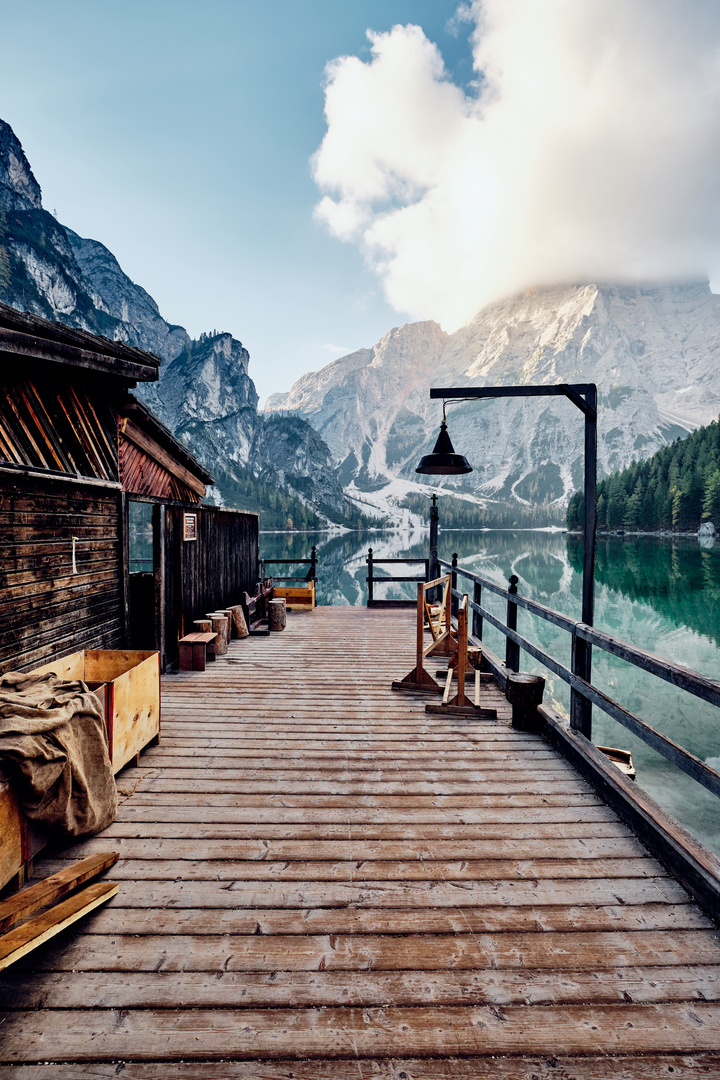 Pier mit Blick