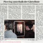 "Piercing unterhalb der Gürtellinie"