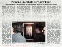 "Piercing unterhalb der Gürtellinie"