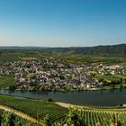 Piesport an der Mosel von der Panoramastraße