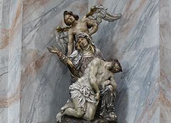 Pieta in der Wallfahrtskirche zu Bardo ( Wartha)