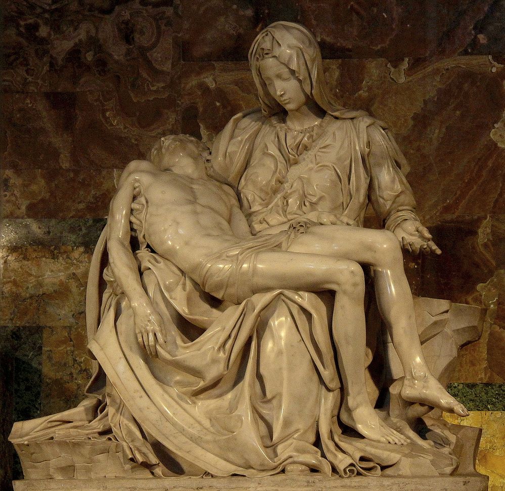 Pietà - weniger gelb