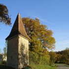 Pigeonnier triangulaire près de Caussens