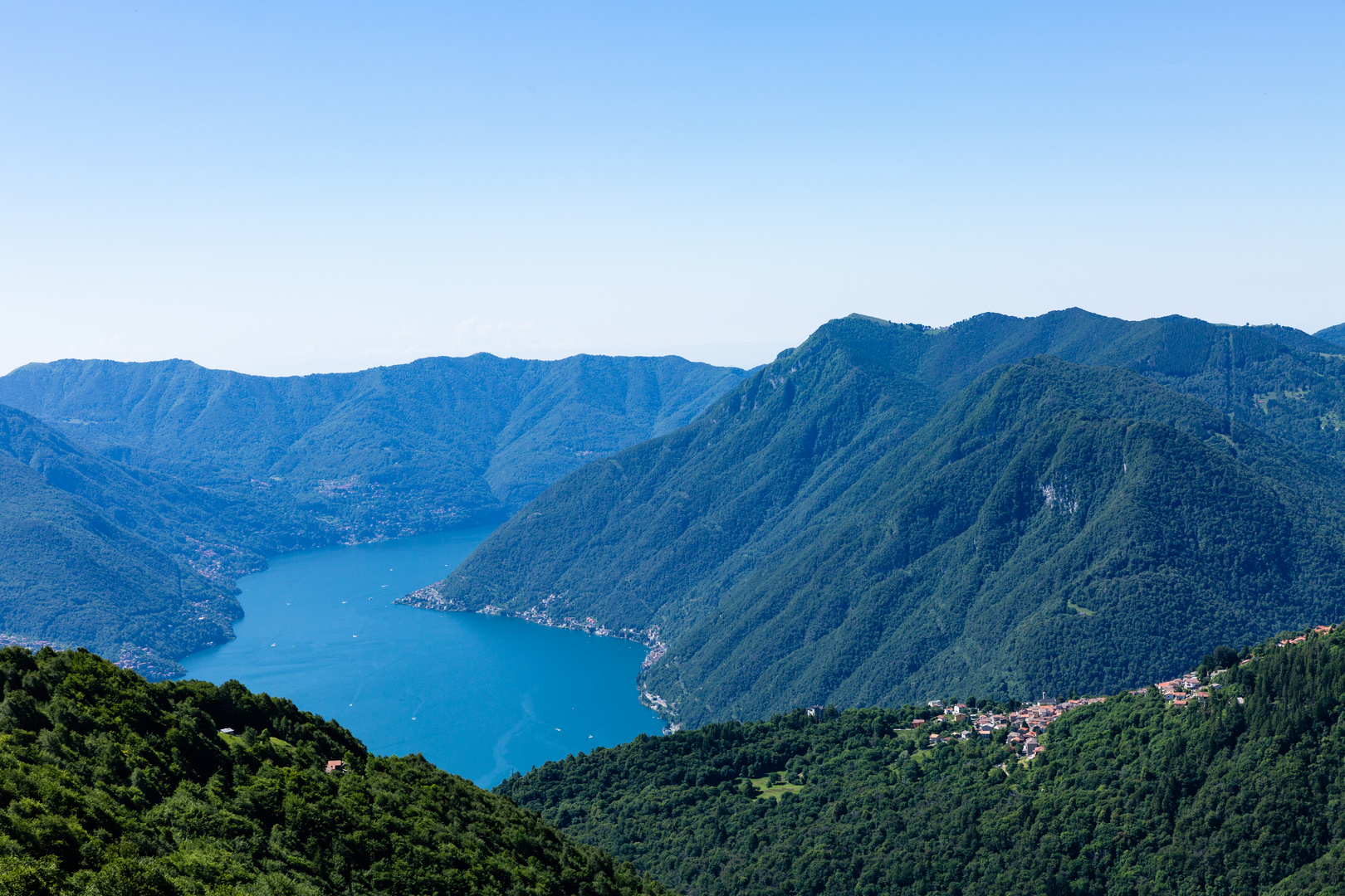 Pigra und der Comersee Foto & Bild see, italien, landschaft Bilder