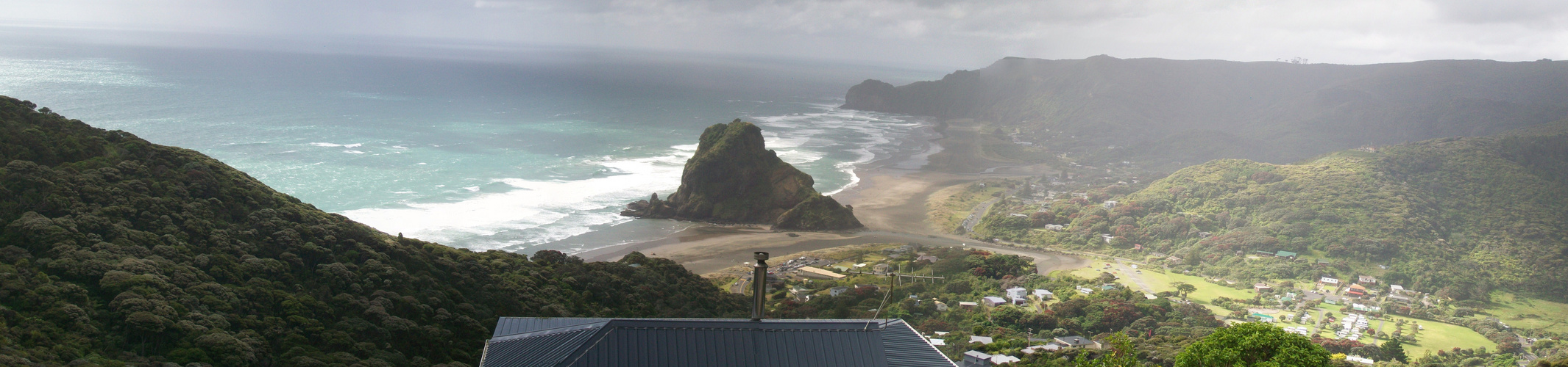 Piha on a rainy day