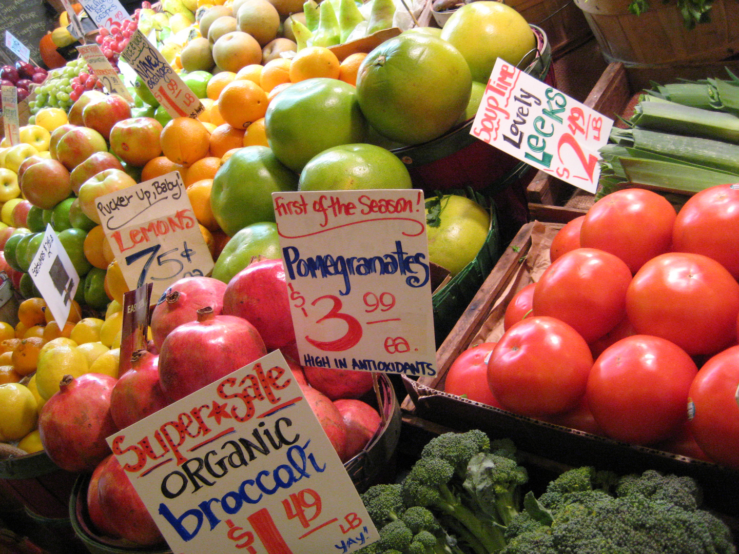 Pike Place Market.Seattle.