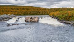 Pikefossen in der Finnmark
