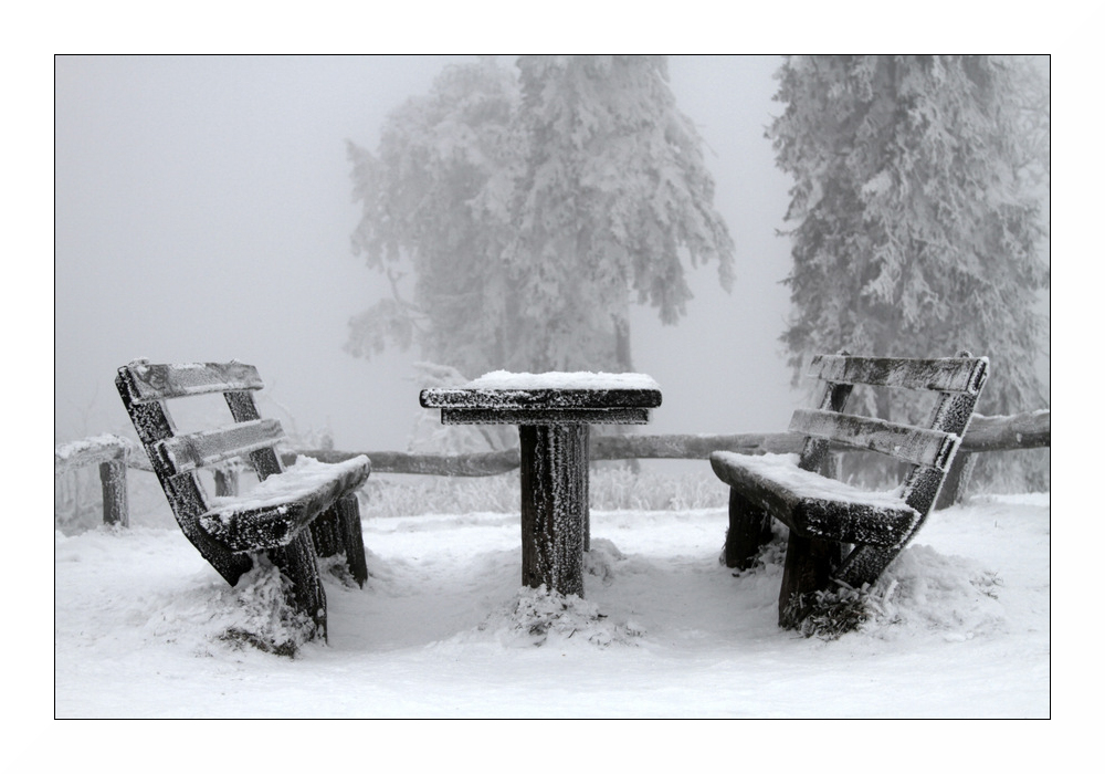 Piknik auf dem Gr. Feldberg | Winter gefunden