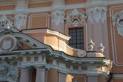 Pilaster an der St. Kasimirkirche in Vilnius