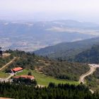 Pilat Massiv, Panorama vom Crêt de l' Oeillon (Loire)