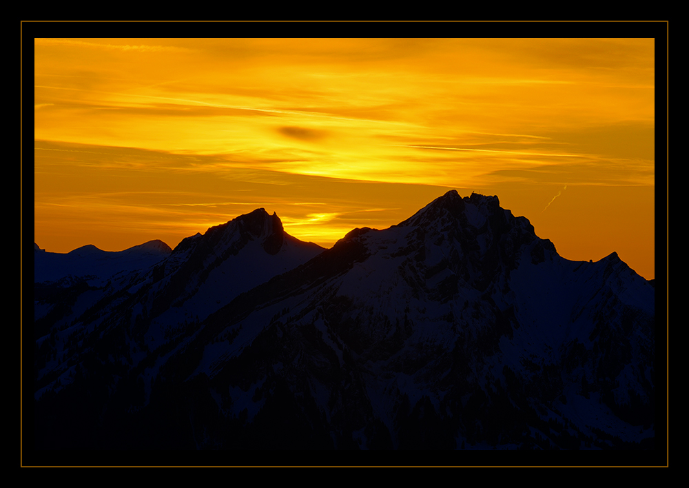 Pilatus im Abendlicht