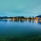 Pilatus Mountain at dusk