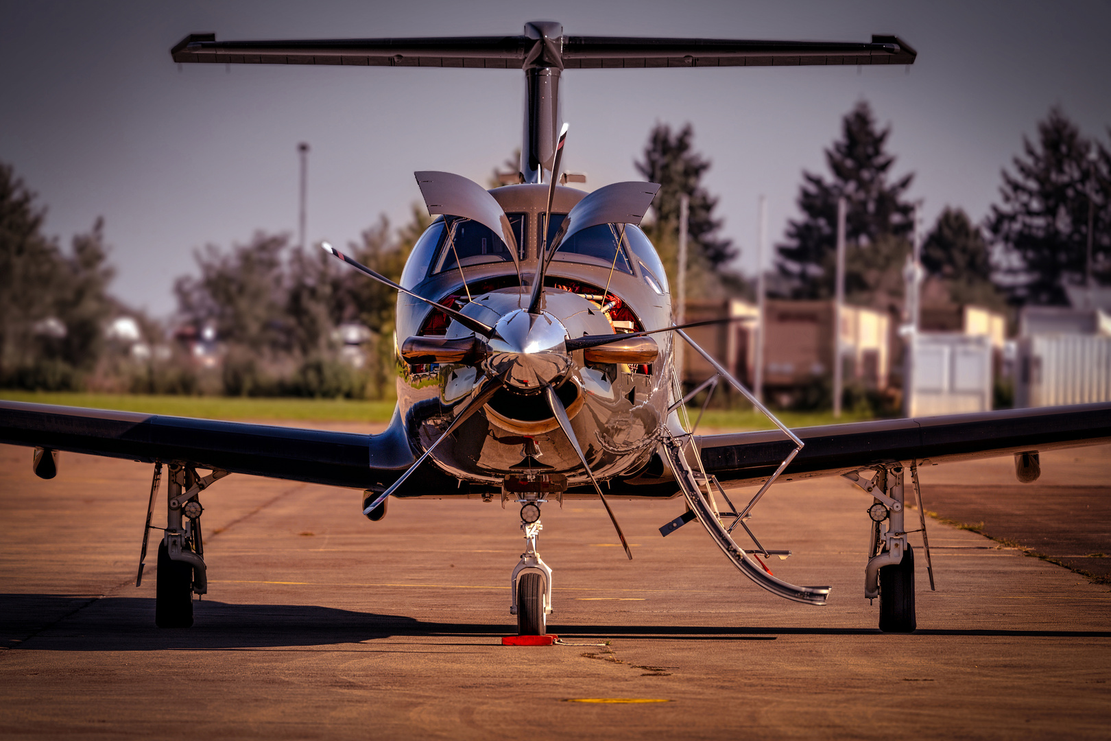 Pilatus PC 12 in Lahr 