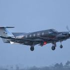 Pilatus PC-12NGX im Schneefall