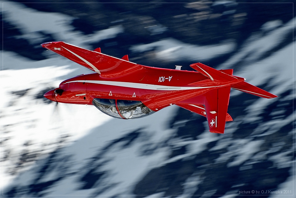 Pilatus PC-21 @ Axalp 2011