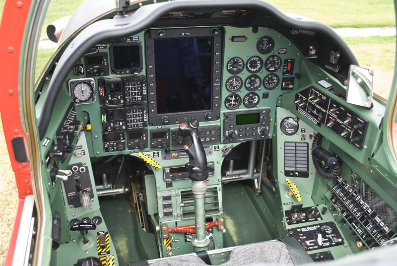 Pilatus PC-7 Cockpit