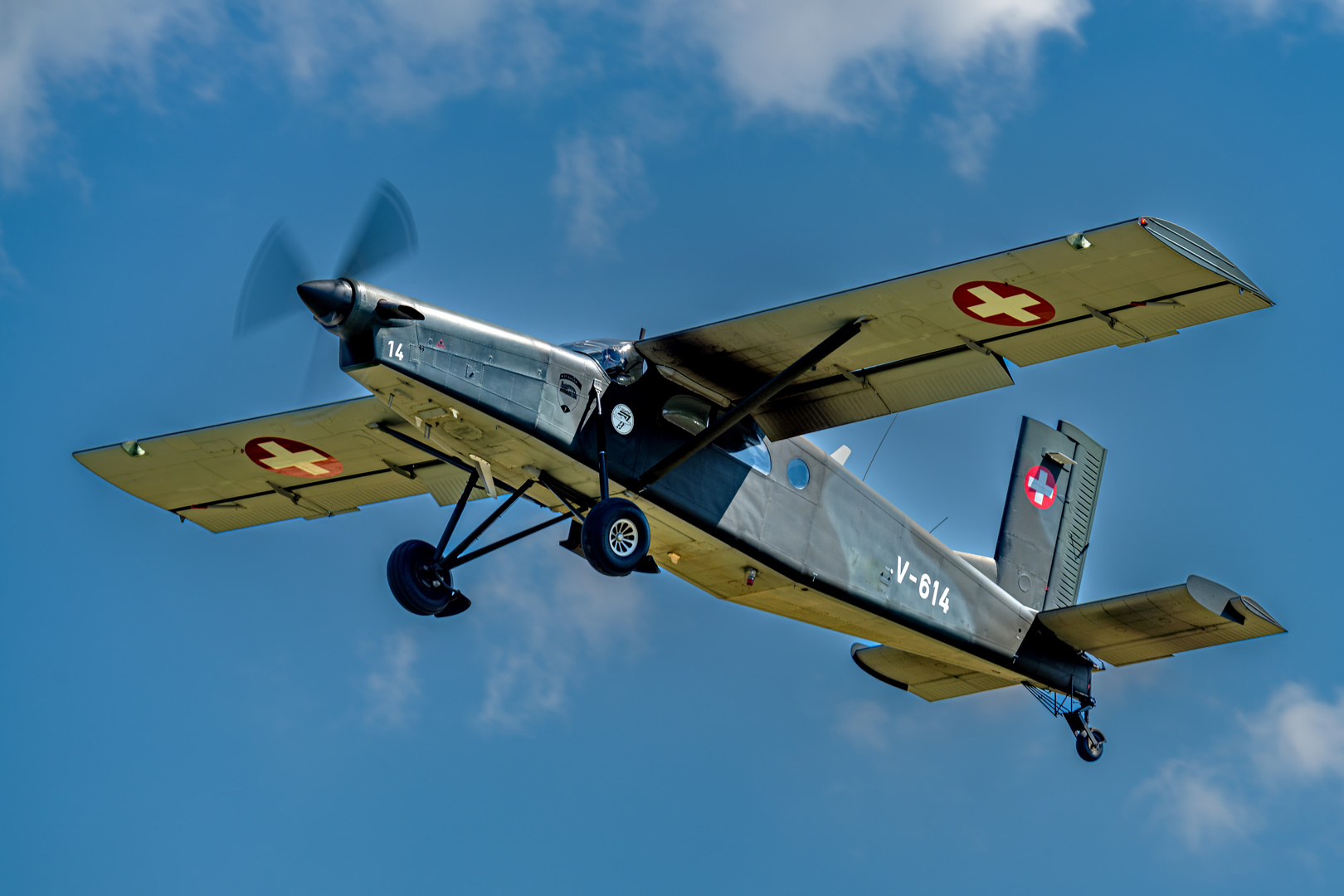 Pilatus Porter aus der Schweiz - Flugtage Kehl