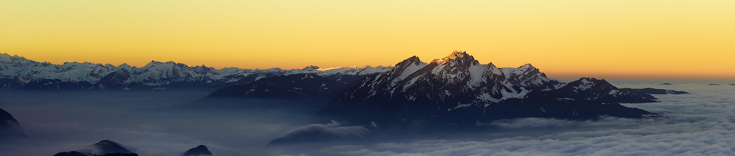 Pilatus Sonnenaufgang