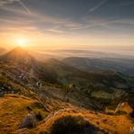 Pilatuskette: Sonnenuntergang Mittaggüpfi