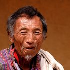Pilger in Bhutan