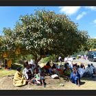 Pilger in Debre Libanos