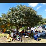 Pilger in Debre Libanos