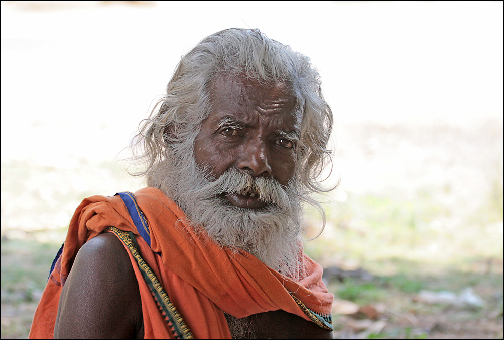 Pilger in Tiruvannamalai 1