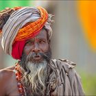 Pilger in Varanasi