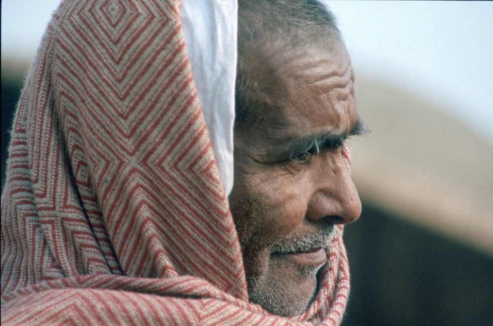 Pilger in Varanasi