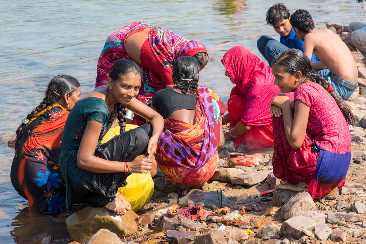 Pilger Ritual in Omkareshwar