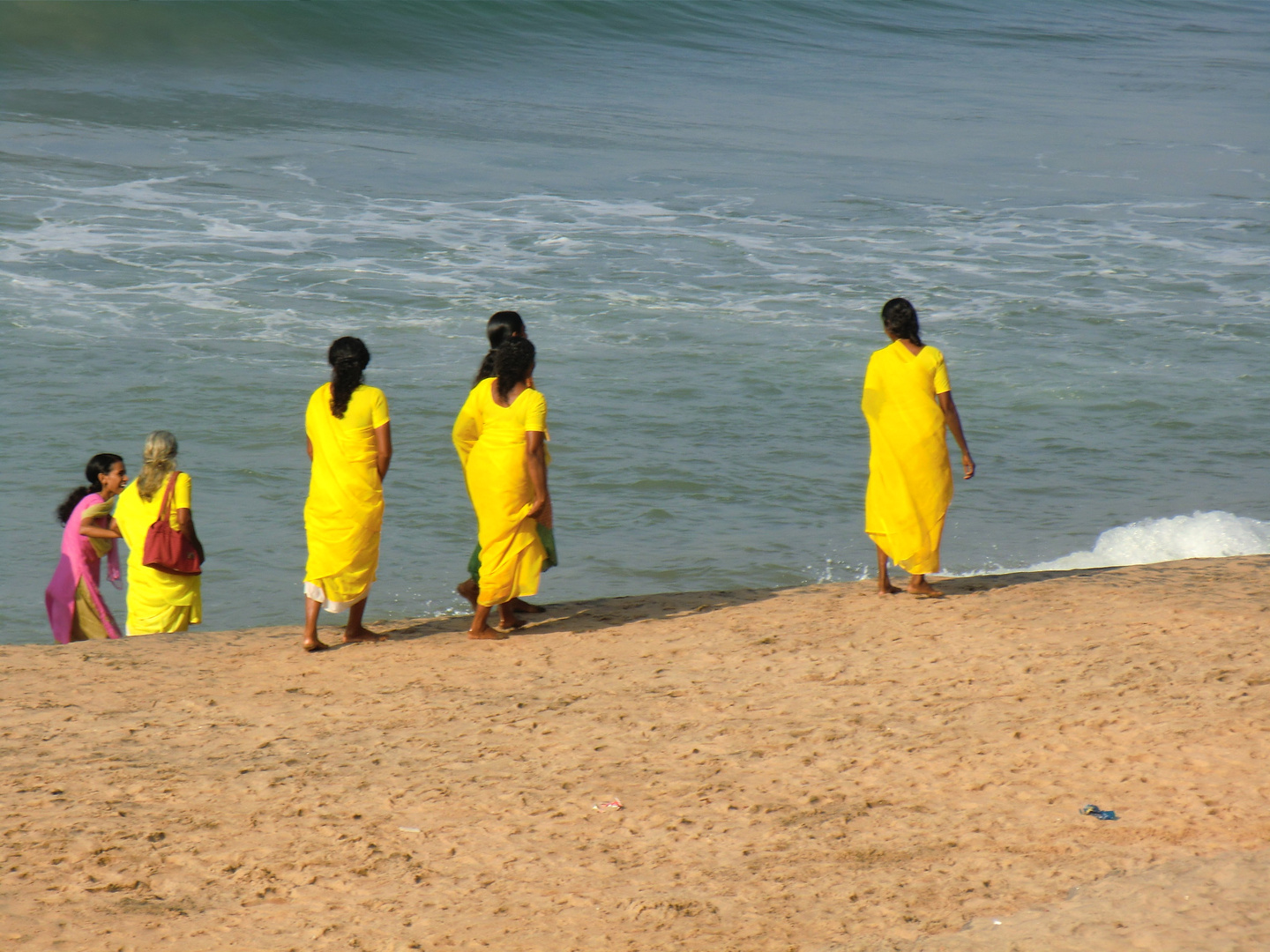 Pilgerinnen in Indien