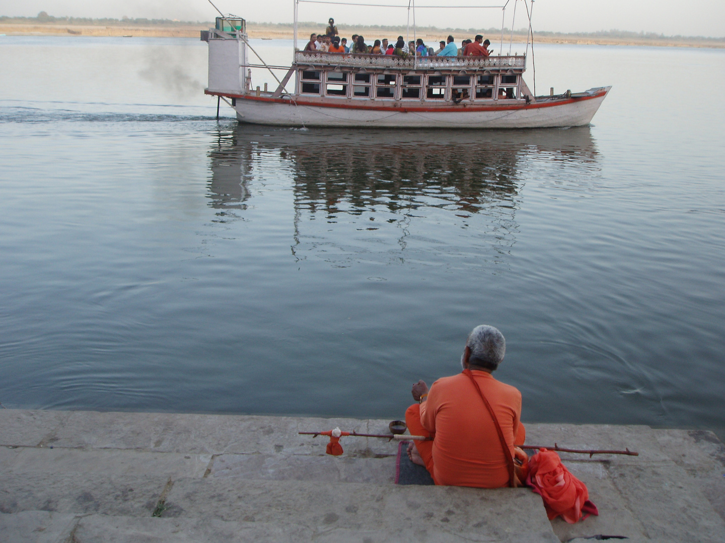 Pilgrim at Ganga