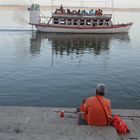 Pilgrim at Ganga