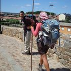 Pilgrims on their way