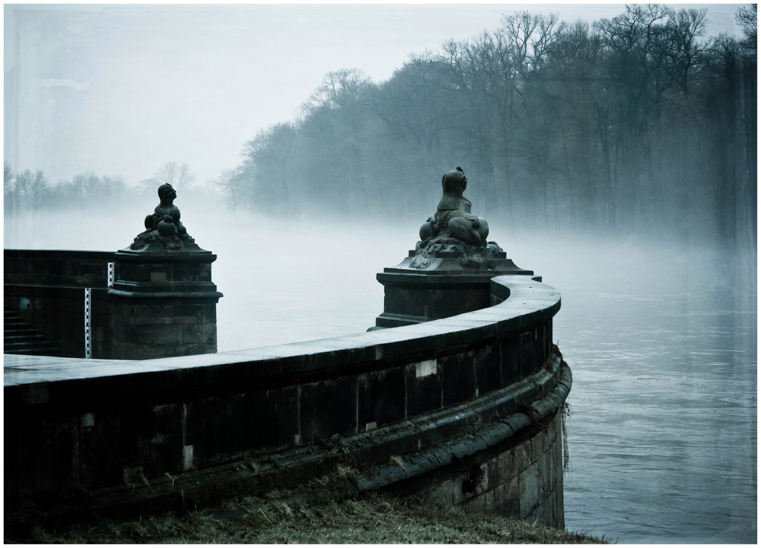 Pillnitz im Nebel...