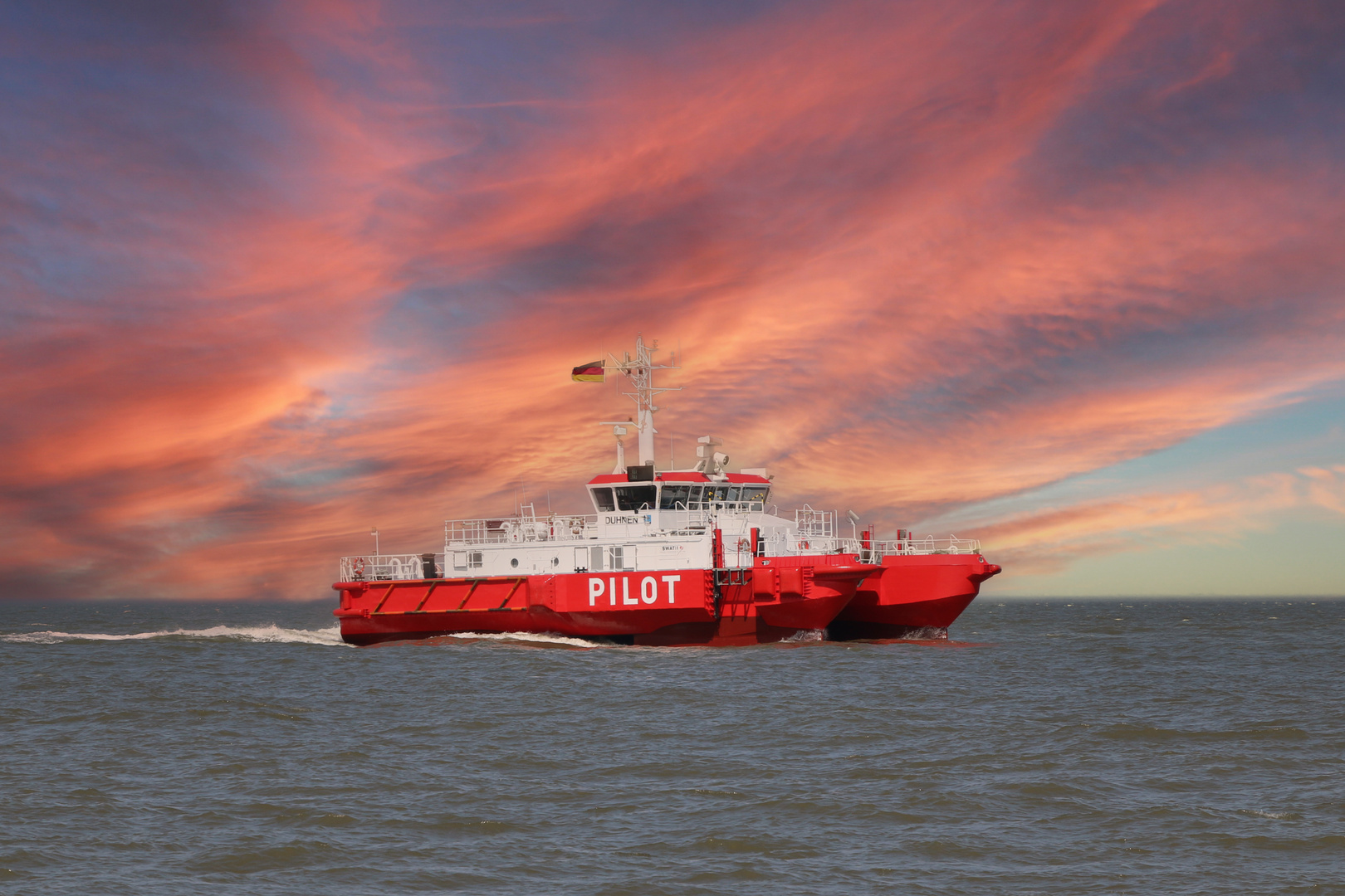 Pilot vor Cuxhaven