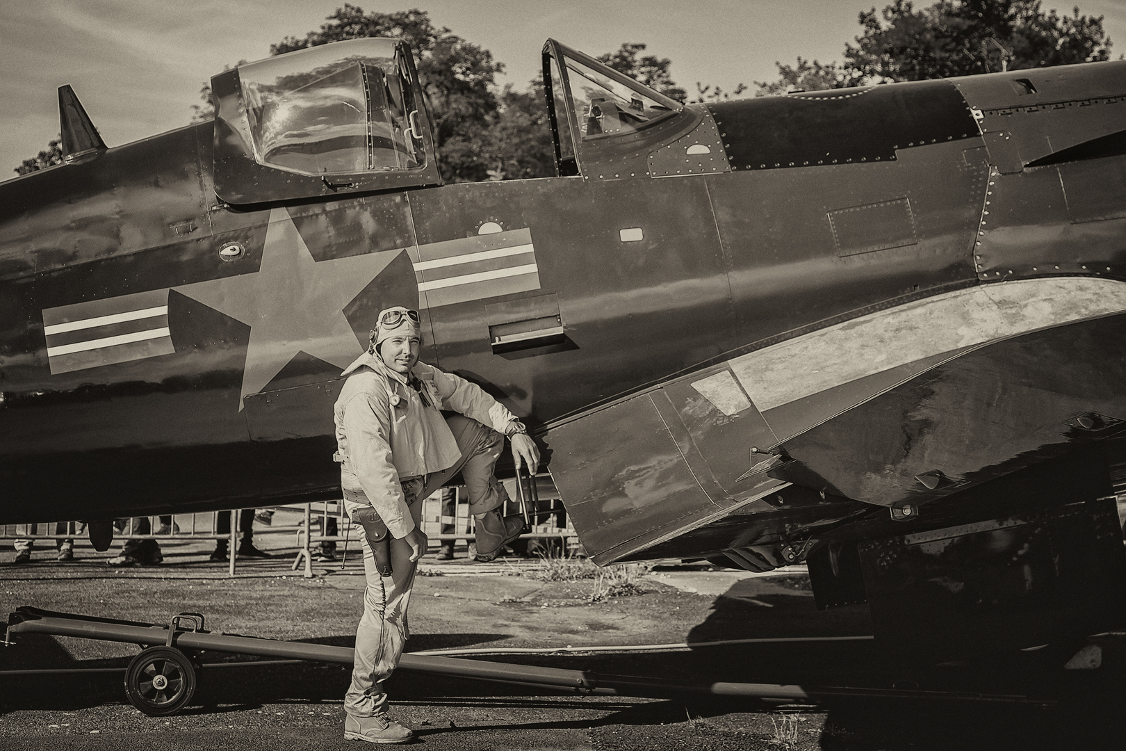 Pilots Posing 