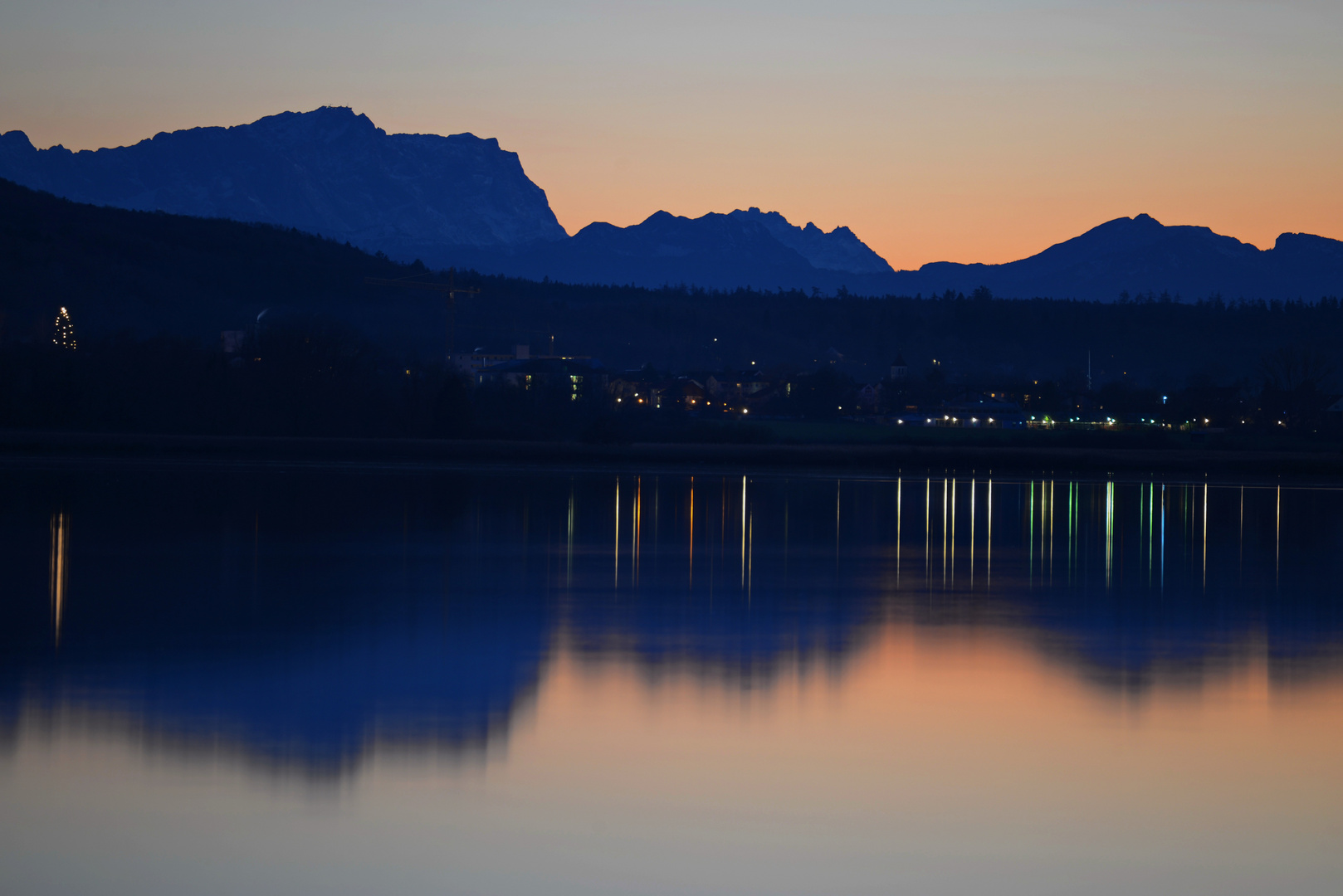 Pilsensee mit Zugspitze