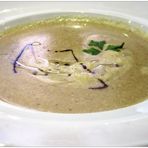 Pilz-Cremesuppe von Waldpilzen