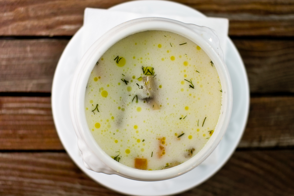 Pilzsuppe