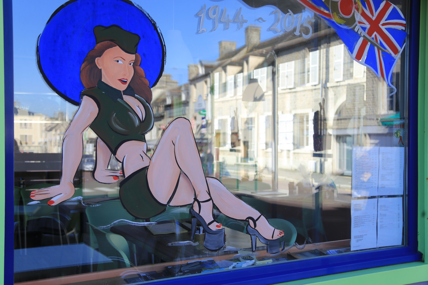 Pin-Up in Sainte-Mère-Église Foto & Bild | europe, france, normandie