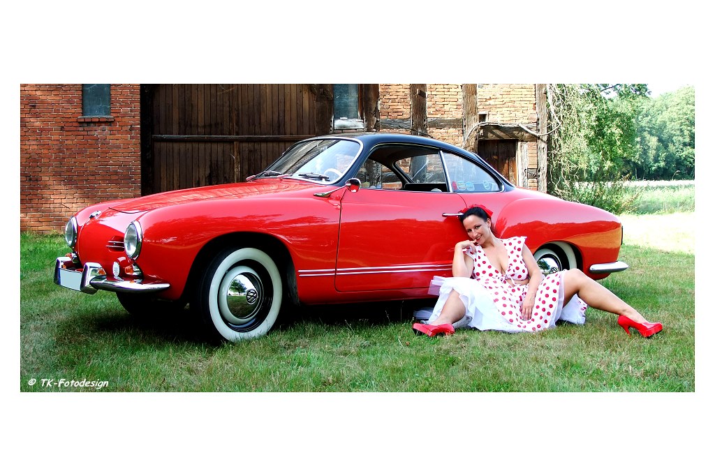 Pin Up-Karmann-Ghia-Shooting