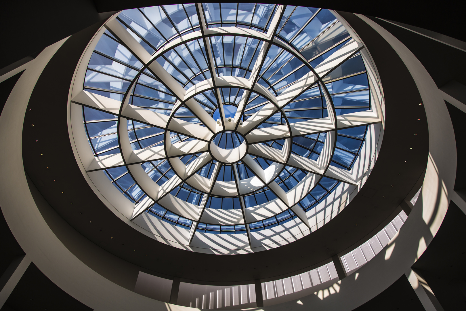 Pinakothek der Moderne Architektur zentraler Lichteinlass
